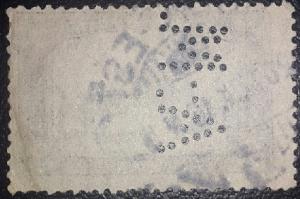Foto 2 Sello sin identificar: sellos perforados