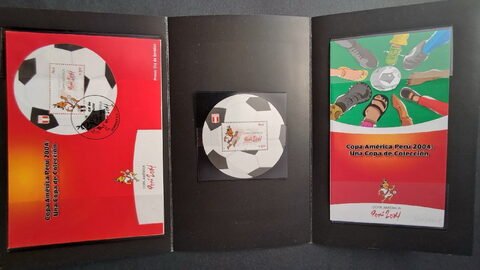 Segunda foto del sello sin identificar: Sello Copa América 2004 Perú