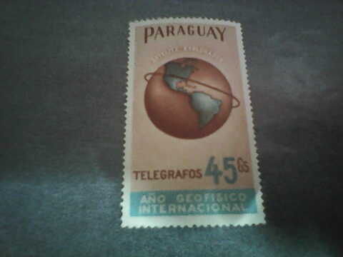 Foto del sello sin identificar: sello de paraguay