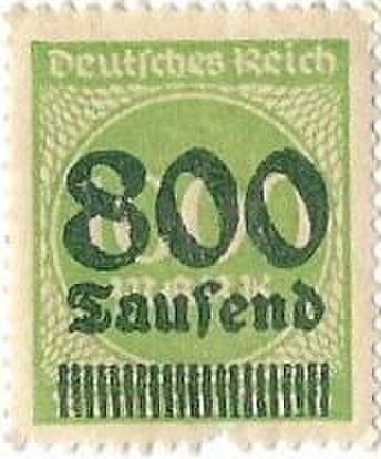 Foto del sello sin identificar: alemania 0005