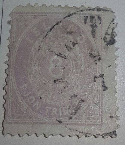 Foto del sello sin identificar: sellos islandia,,
