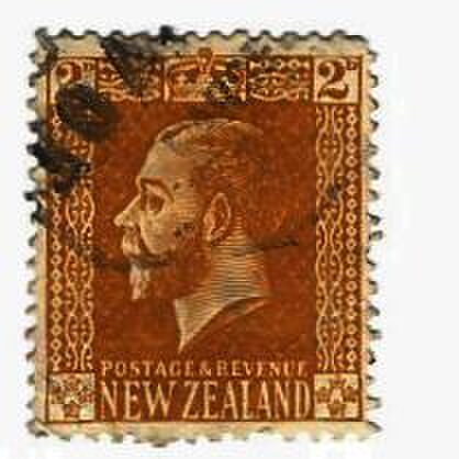 Segunda foto del sello sin identificar: NEW ZELAND GEORGE V
