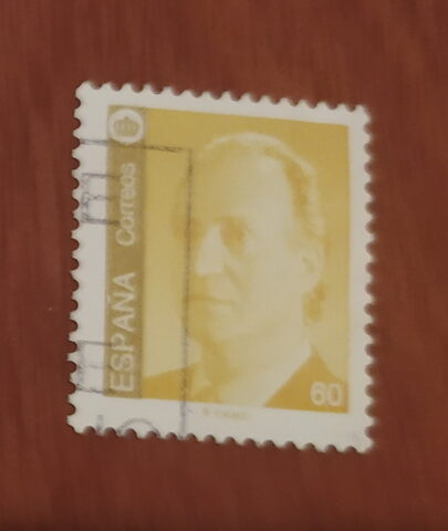 Foto del sello sin identificar: Sello Juan Carlos I, 60 pesetas
