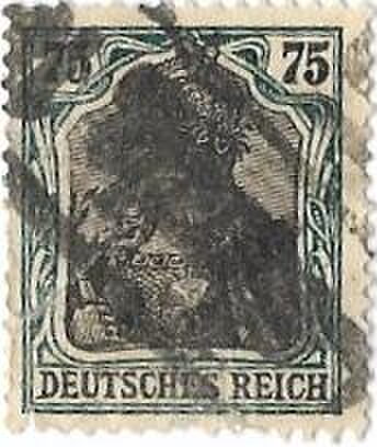 Foto del sello sin identificar: sellos alemania