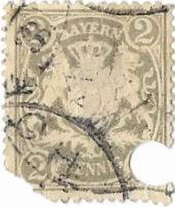Foto del sello sin identificar: sello alemania 2,3,3,5