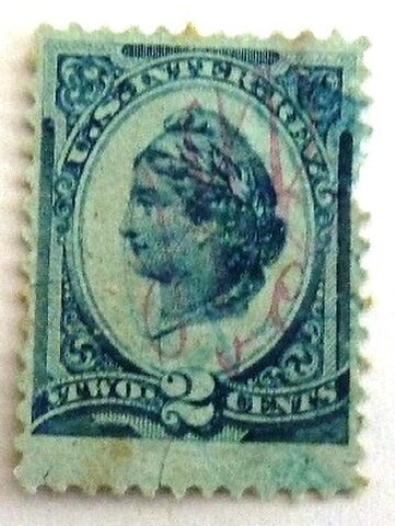 Foto del sello sin identificar: SELLO ESTADOS UNIDOS 1878