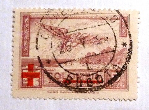 Foto del sello sin identificar: SELLO DE COLOMBIA