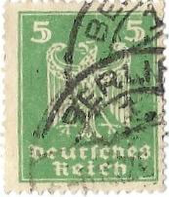 Foto del sello sin identificar: sello alemania 0004