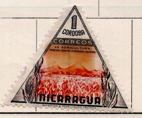 Foto del sello sin identificar: nicaragua 1
