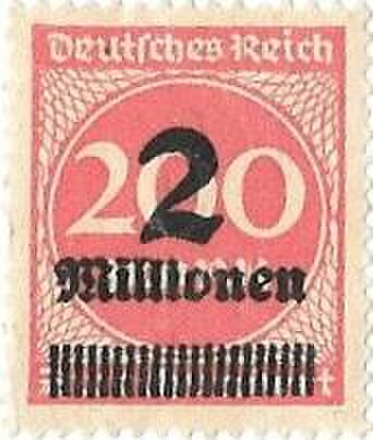 Foto del sello sin identificar: sello alemania