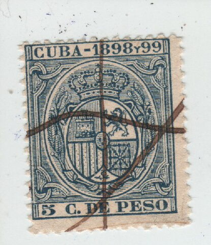 Foto del sello sin identificar: Cuba