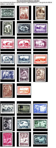 Foto del sello sin identificar: Pro Unión Iberoamericana originales