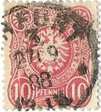 Foto del sello sin identificar: sello alemania