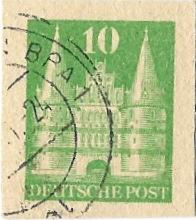 Foto del sello sin identificar: alemania 0005