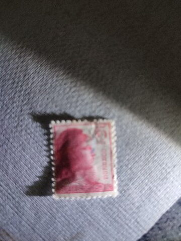Foto del sello sin identificar: Sello republica española 15 cts