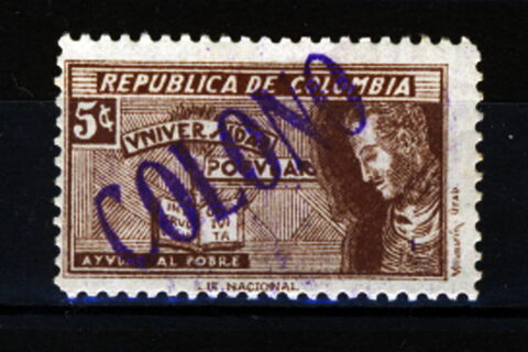 Foto del sello sin identificar: Sello de Colombia