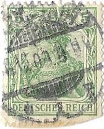 Foto del sello sin identificar: sello alemania 0002