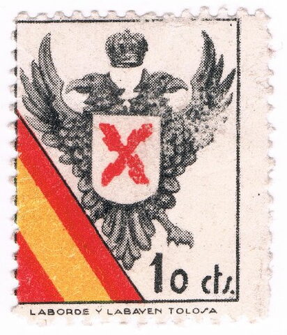 Segunda foto del sello sin identificar: Identificación año del sello