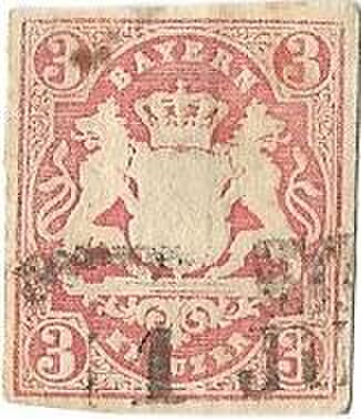 Foto del sello sin identificar: sello alemania 2,3,3,5