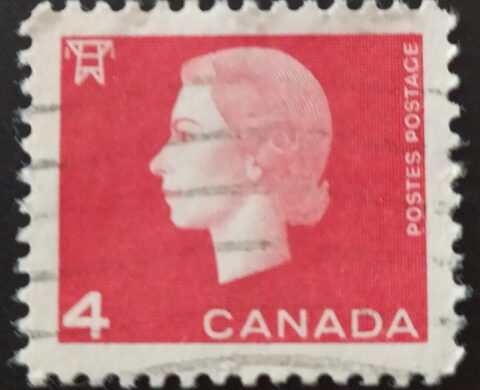 Foto del sello sin identificar: canada