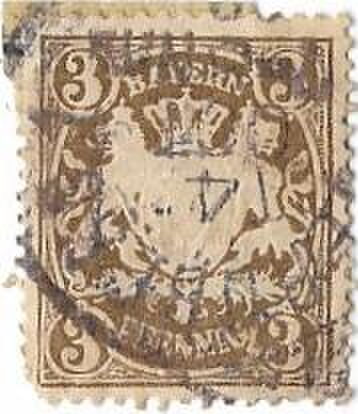 Foto del sello sin identificar: sello alemania 2,3,3,5