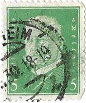 Foto del sello sin identificar: alemania 0005