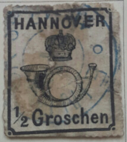 Segunda foto del sello sin identificar: SELLOS DE HANNOVER