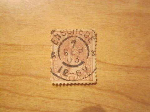 Segunda foto del sello sin identificar: Sellos de Nederland 1898 
