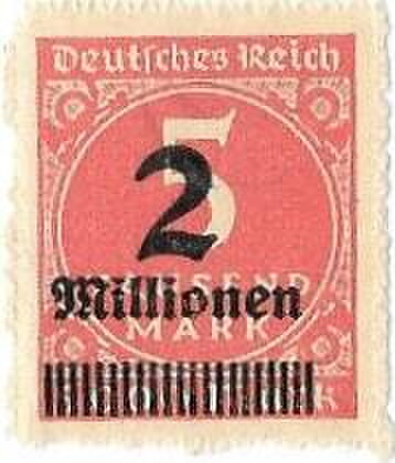 Foto del sello sin identificar: sello de alemania
