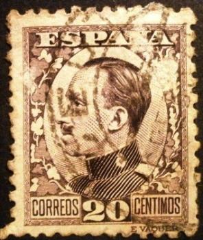 ESPAÑA 1930-1931  Alfonso XIII. Tipo Vaquer de perfil