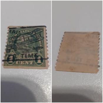 VENDO SELLO RARO Y UNICO DE BENJAMIN FRANKLIN DE 1 CENT