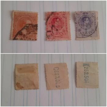 VENDO 3 SELLOS ALFONSO XIII,1899-1909 ,USADOS EN BUEN ESTADO