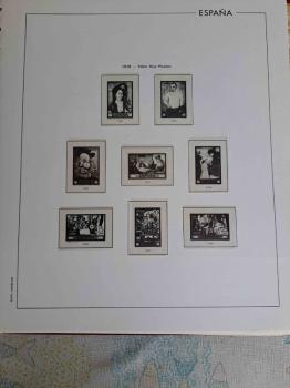 Hojas para sellos de España 1975-1979 con filoestuches