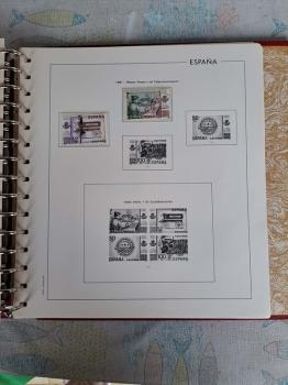 Hojas EDIFIL para sellos de España 1980-1983