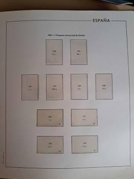 Hojas EDIFIL para sellos de España 1950-1975