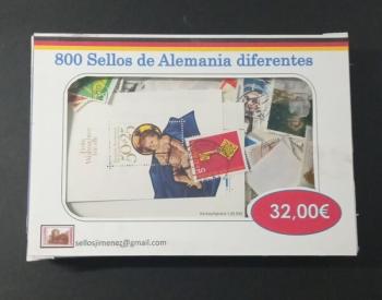 800 Sellos de Alemania diferentes