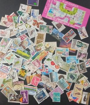 100 Sellos de Paises Europeos diferentes