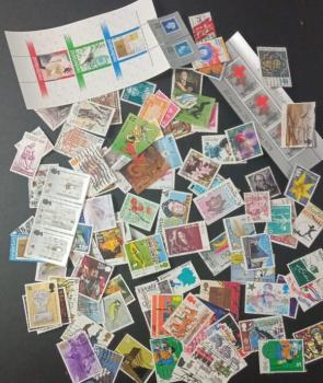 100 Sellos de Paises Europeos diferentes