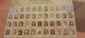 Sellos Rial Saudí - Reyes y Reinas de Inglaterra