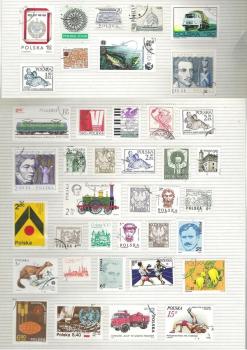 Lote de 39 Sellos de Polonia