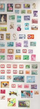 Lote de 67 Sellos de Hungria