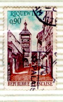 Francia 0,90 Riquewihe 1971