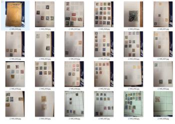 Álbum de Colección de Sellos Coloniales Antiguos