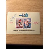 Mariano Haro (FIRMADO POR HARO) de la segunda exposición filatélica olímpica y deportiva de 1980