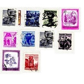 Lote 10 de Sellos de Austria