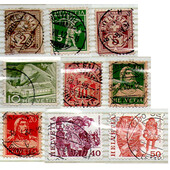 Lote de Sellos de Suiza